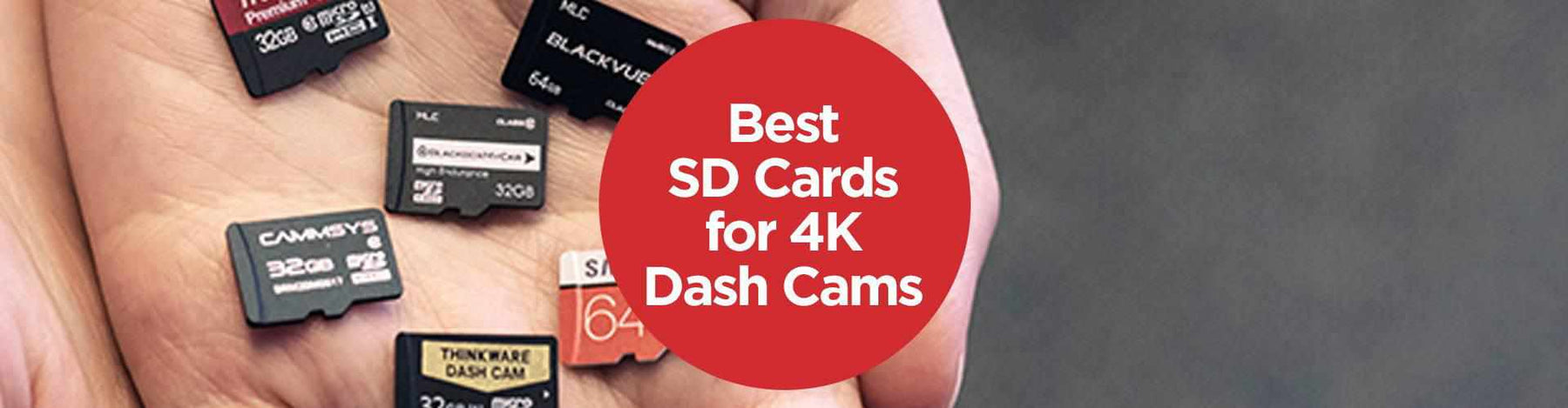 Best SD Card for 4K Dash Cams - - BlackboxMyCar Canada