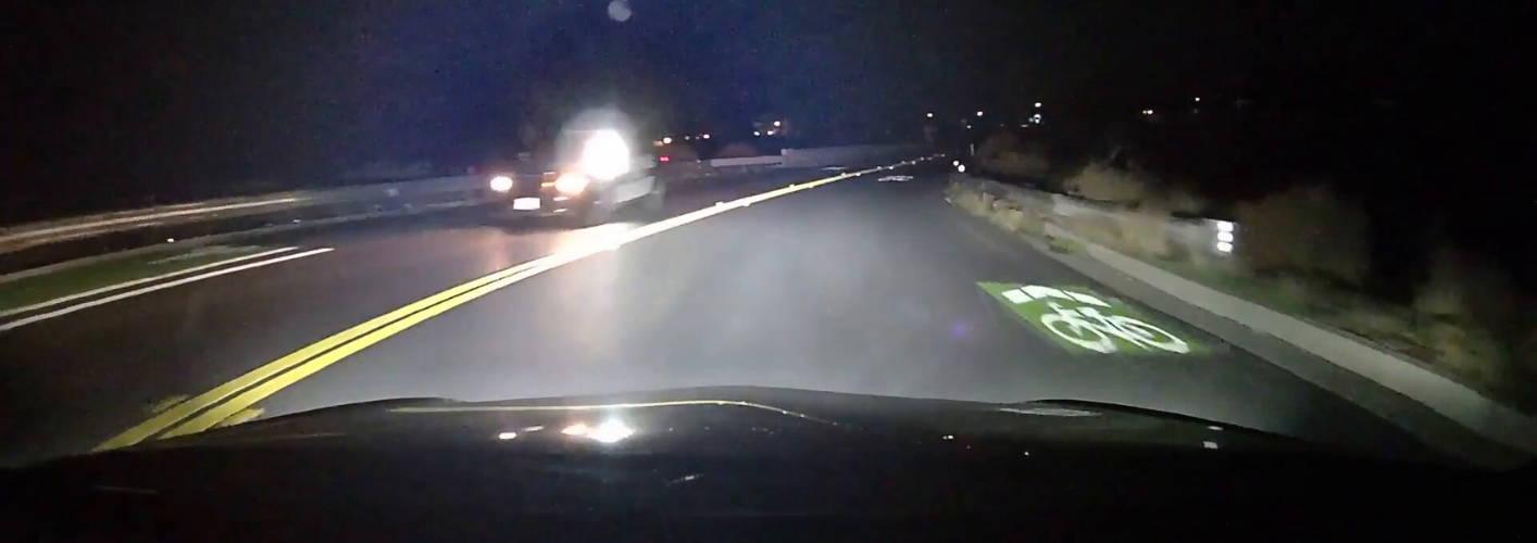 Caught on a Dash Cam: Police Blinds Civilian with Dangerous High Beams - - BlackboxMyCar Canada