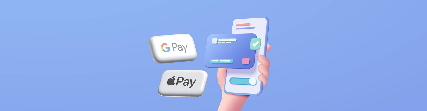 Now accepting Apple Pay, Google Pay, Shop Pay and more!