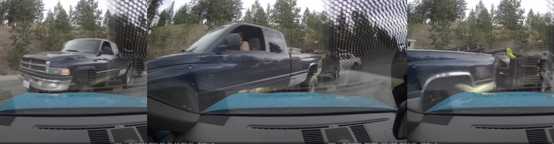 Dash Cam Footage Helps Catch Thieves in Alberta Rockies