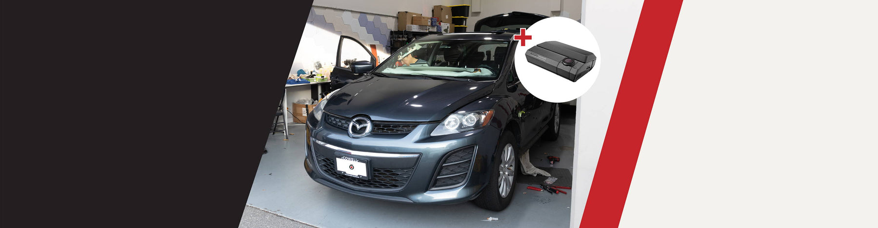 BlackboxMyCar | Dash Cam Installation: 2011 Mazda CX7 x 5-Channel Thinkware Multiplexer System - - BlackboxMyCar Canada