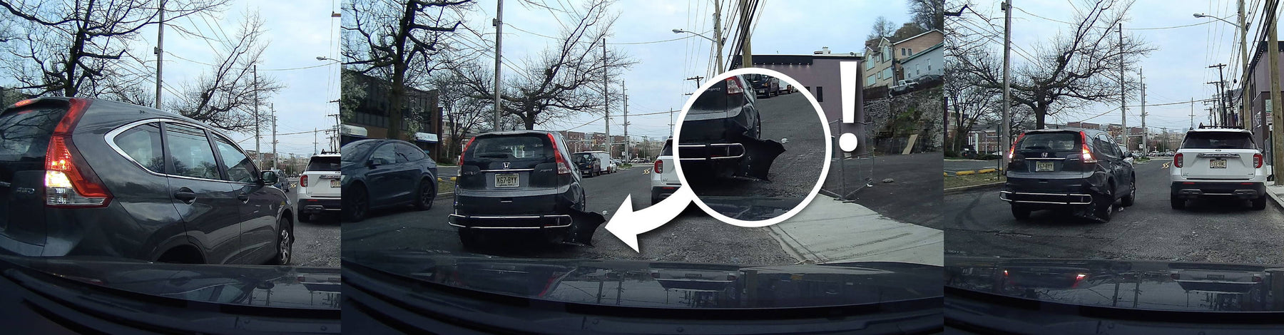 Bumper Thief Caught on Dashcam: A Hit-and-Run Twist - - BlackboxMyCar Canada