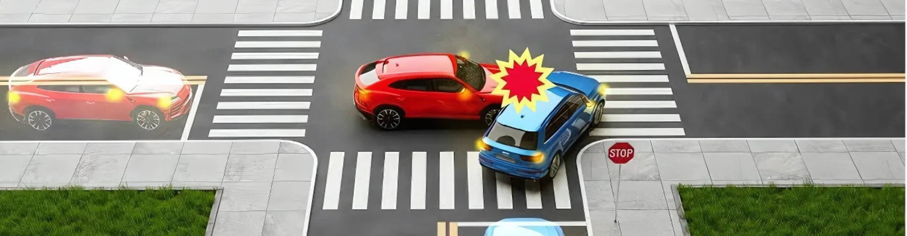 Who’s at Fault? Understanding Responsibility in Complex Intersection Collisions