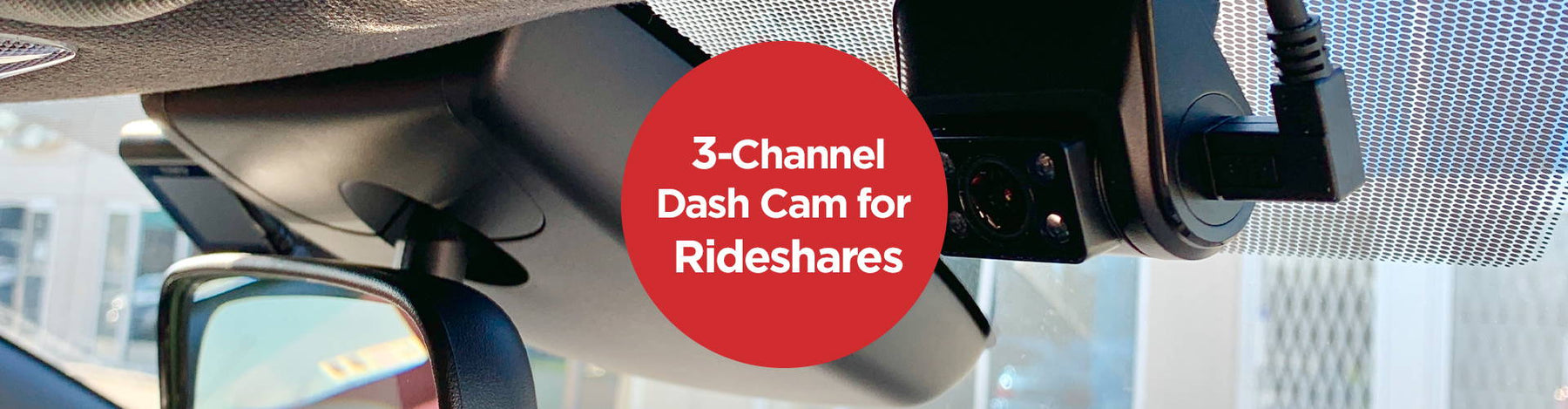 3-Channel Complete Coverage for Rideshares