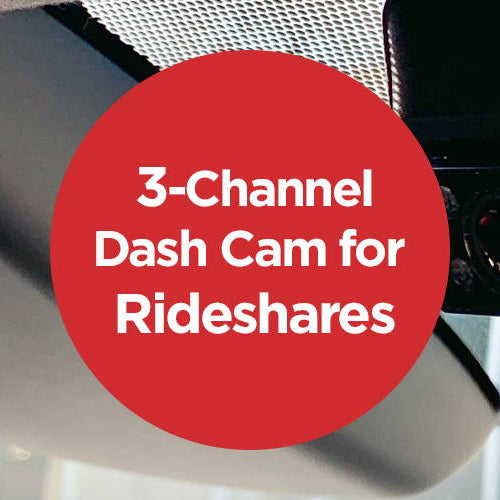 3-Channel Complete Coverage for Rideshares