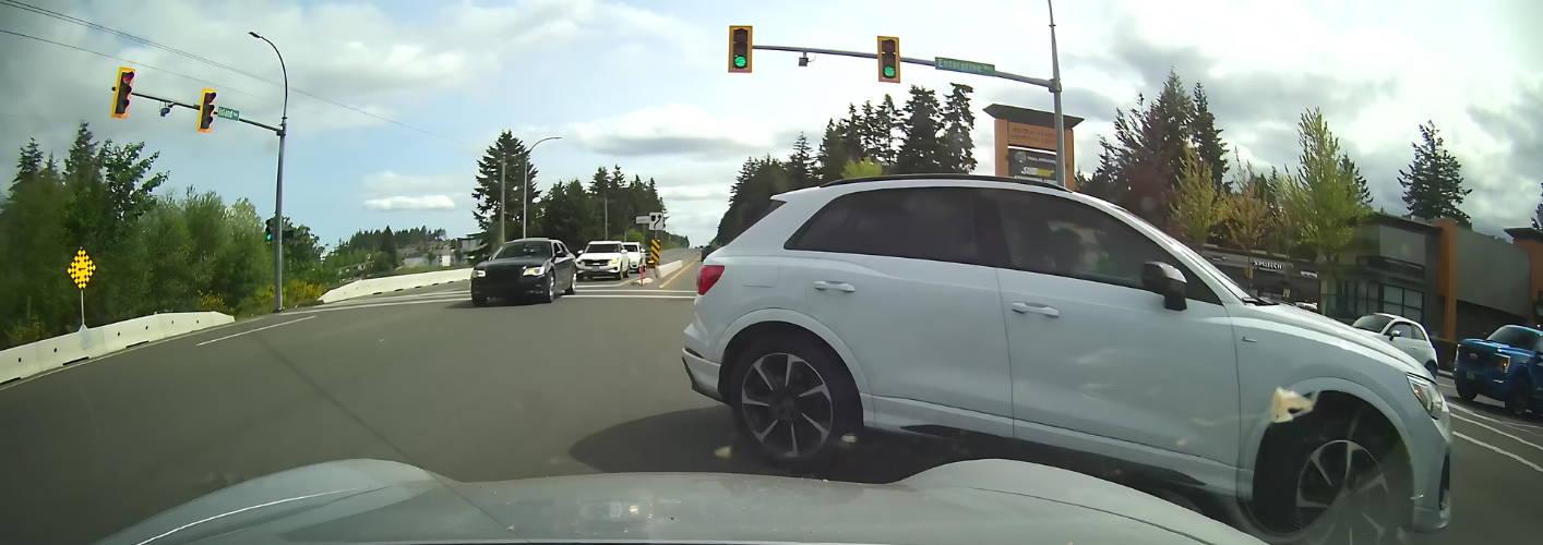 Double trouble in shocking Surrey Dash Cam Footage