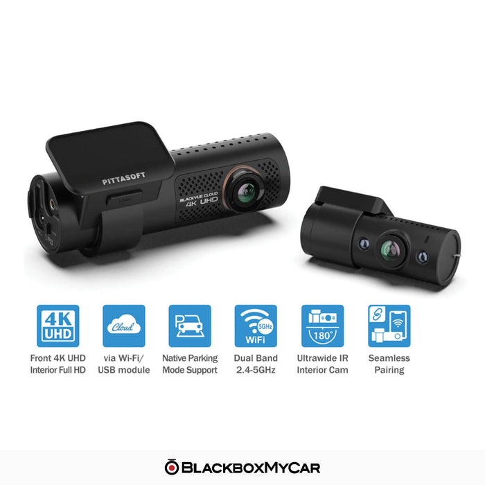 [REFURBISHED] BlackVue DR970X-2CH IR Plus (Cabin View) 4K UHD Cloud Dash Cam