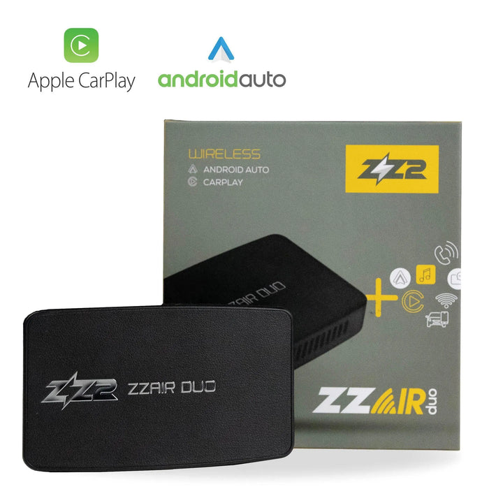 ZZ-2 ZZAIR-DUO Wireless CarPlay and Android Auto Adapter - BlackboxMyCar Canada